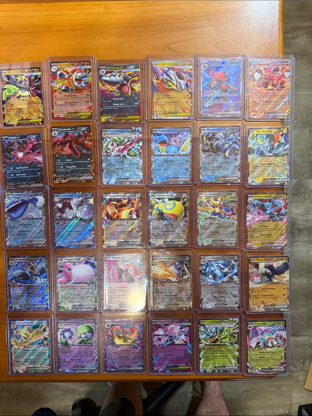 Pokémon TCG Rare Holographic EX/GX/Full Art Card Lot - Multicolor 30 cards